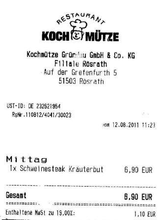 getd Hffner Kochmtze Restaurant